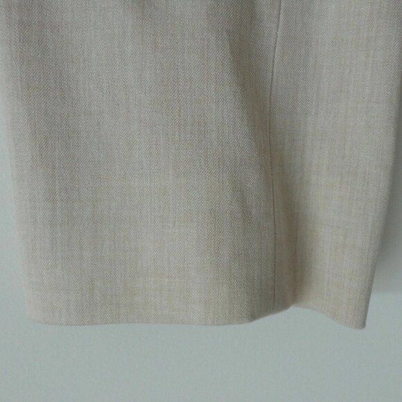 NWT EILEEN FISHER Beige Drapery Stretch Kimono 3/4 Sleeve Long Jacket L, XL - Picture 4 of 7